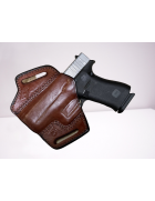 HOLSTER JMC OWB (OUTSIDE WAIST BAND) FAUVE POUR GLOCK 43 GEN4 DROITIER