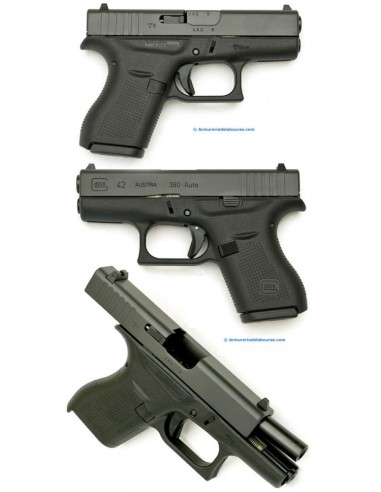 Pistolet Glock 42  en 380 Auto