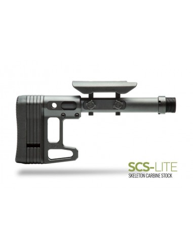 Crosse MDT SCS-Lite Skeleton Carbine Stock - Lite NOIRE 104583-BLK
