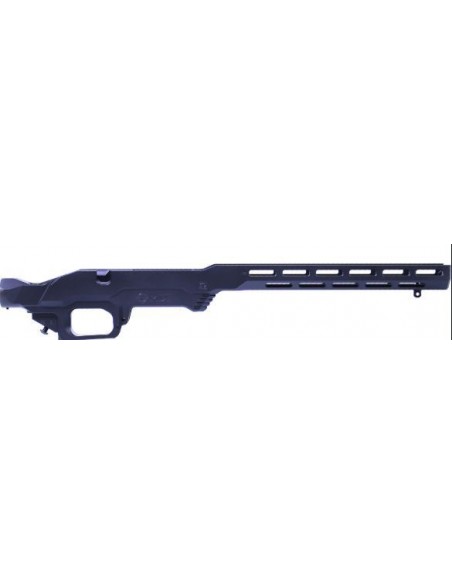 Crosse chassis MDT LSS gen2 pour Tikka T3 Short Action Right Hand BLACK