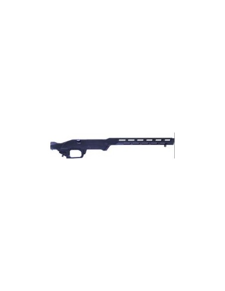 Crosse chassis MDT LSS gen2 pour Tikka T3 Short Action Right Hand BLACK