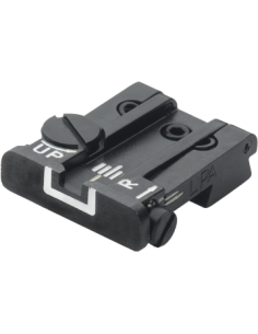 HAUSSE REGLABLE LPA TPU45CT18 1911 / COLT 45 LISERE BLANC