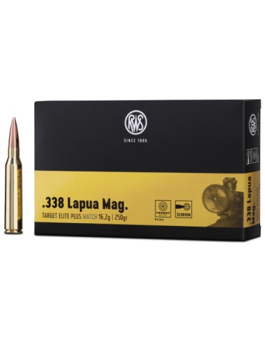 MUNITION RWS 338 LAPUA MAG TARGET...