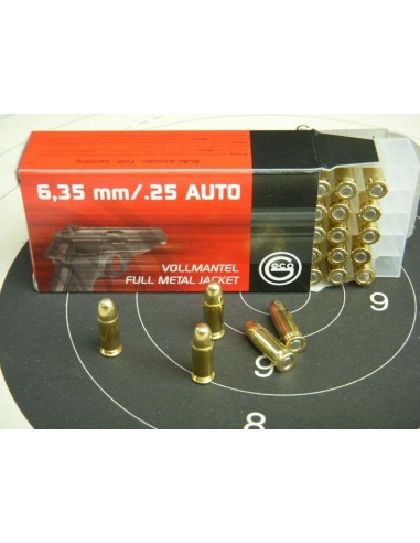 Munitions Geco 25 auto / 6.35 Browning