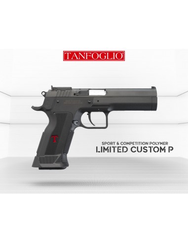 PISTOLET TANFOGLIO LIMITED CUSTOM CARCASSE POLYMERE CAL. 9X19