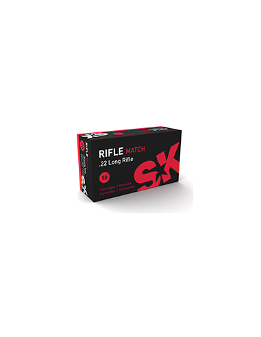 MUNITION SK RIFLE MATCH 22 LR PAR 50
