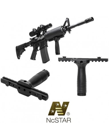 POIGNEE VERTICALE + RAIL AR15 NCSTAR...