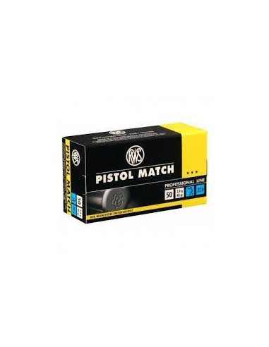 MUNITION RWS 22 LR PISTOL MATCH BOITE...