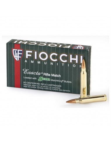 Cartouches Fiocchi 308 Win Match 168grs HPBT