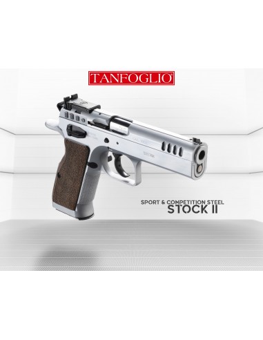PISTOLET TANFOGLIO STOCK II CAL. 9 X19