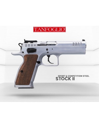 PISTOLET TANFOGLIO STOCK II CAL. 9 X19