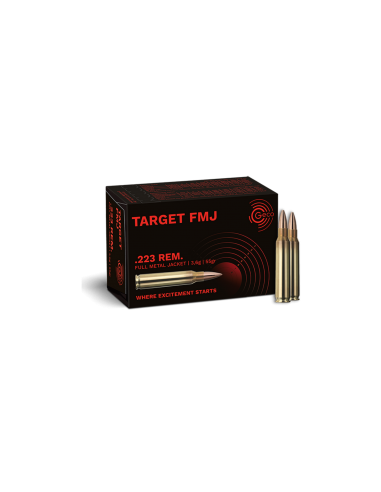 MUNITIONS GECO 223 REM 55 GR FMJ...