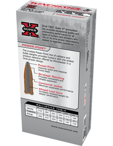 MUNITIONS WINCHESTER 270 WSM 150GR...