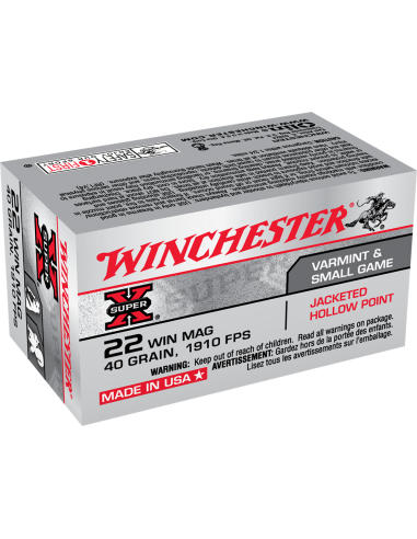 017384 : MUNITIONS WINCHESTER 22 WIN...