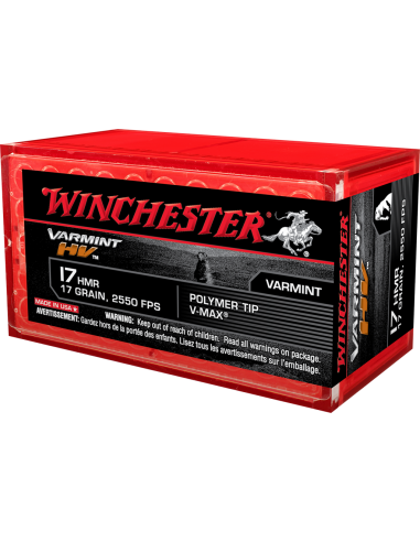 000385 : MUNITIONS WINCHESTER 17 HMR...