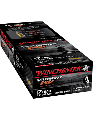 000385 : MUNITIONS WINCHESTER 17 HMR...