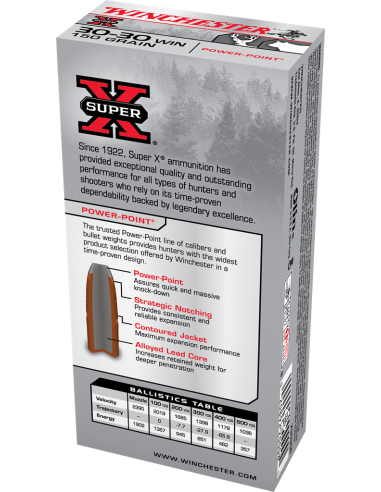 MUNITIONS WINCHESTER 30-30 WIN POWER...