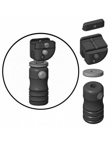 Monopod  Accu-Shot BT12QK, montage...