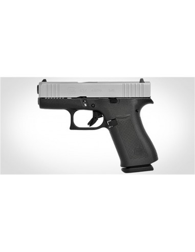 PISTOLET GLOCK 43X FS SILVER SLIDE