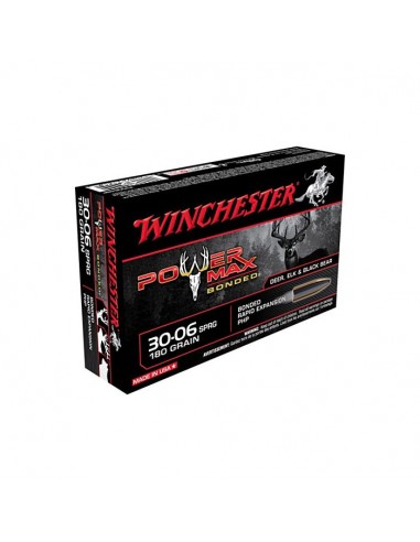 MUNITIONS WINCHESTER 30-06 POWER MAX 180 GR