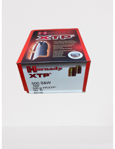 BALLES HORNADY 500 SW 500gr FP XTP...