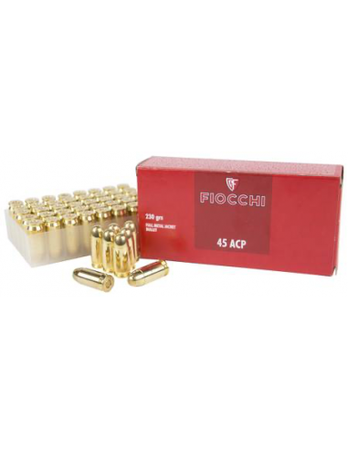 MUNITION FIOCCHI 45 ACP 230GRS FMJ *...