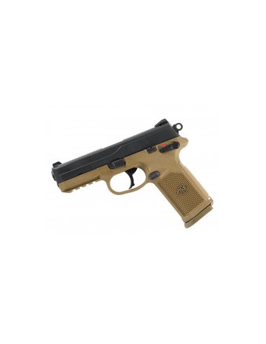 PISTOLET FNX-45 FDE/BLK MS 2X15