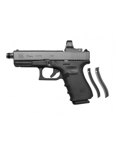 Pistolet Glock 19 Gen 4 MOS 9x19 Fileté