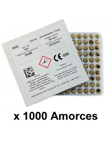 Amorces RWS 4031 SMALL PISTOL boîte de 1000