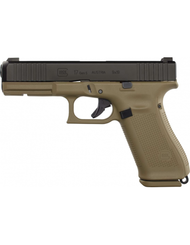 Pistolet Glock 17 Gen5 FR Coyote PSA ARMEE FRANCAISE