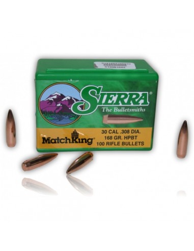BALLES SIERRA 30 168 GR HPBT  2200