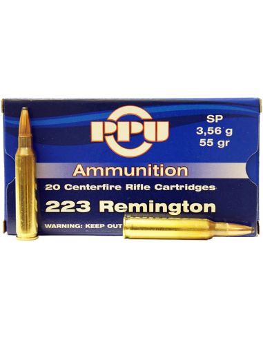 MUNITIONS PRVI PARTIZAN 223 REMINGTON...
