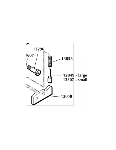Poussoir d'amorces pour presse DILLON 1050