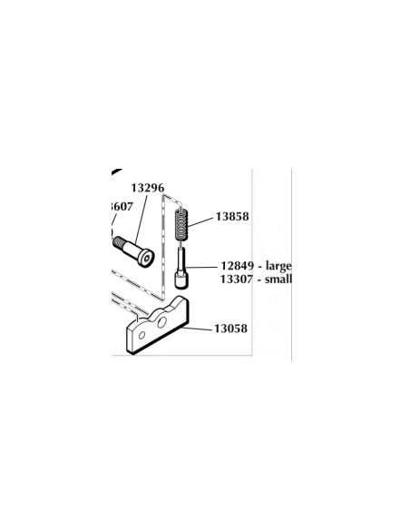 Poussoir d'amorces pour presse DILLON 1050