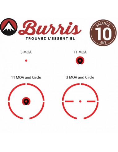 POINT ROUGE BURRIS FASTFIRE IV AVEC...