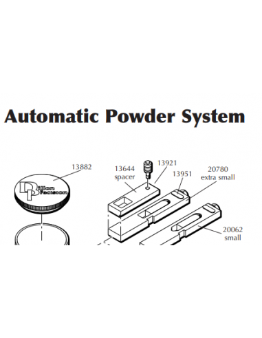 BARRE D ESPACE TIROIR DOSEUSE SMALL DILLON - 13644 -
