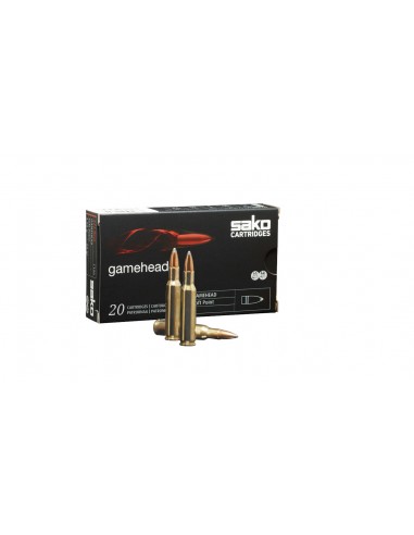 MUNITION SAKO 222REM GAMEHEAD 55GR SP 110G