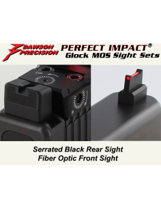 SET HAUSSE FIXE ACIER GLOCK...