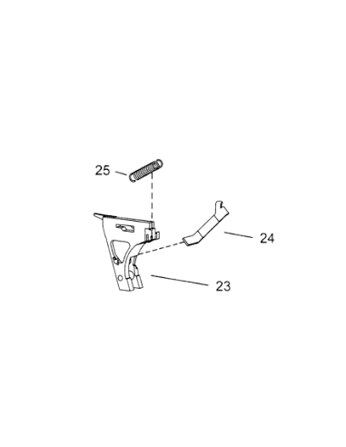 RESSORT DETENTE GLOCK GEN3 GEN4 ref 25