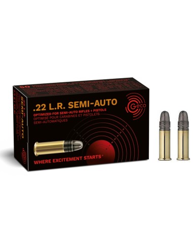 MUNITION GECO 22 LR SEMI AUTO BOITE...