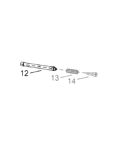 POUSSOIR D'EXTRACTEUR METAL GLOCK...