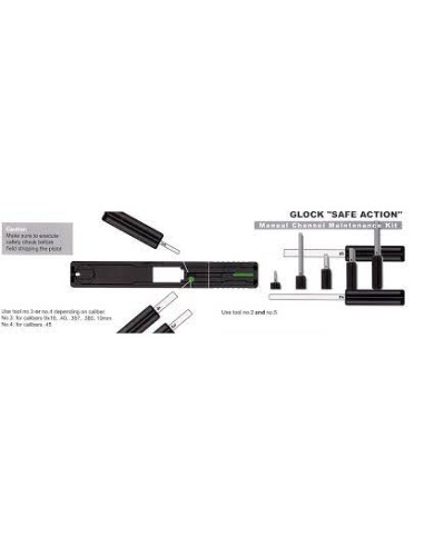 OUTIL GLOCK KIT MAINTENANCE CULASSE /...