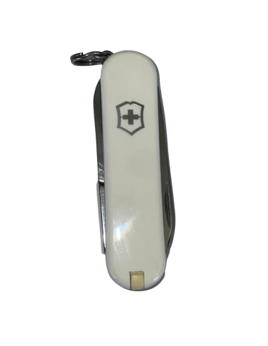 COUTEAU VICTORINOX CLASSIC BLANC DRAPEAU
