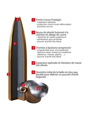 MUNITIONS WINCHESTER 270 WSM 130GR...