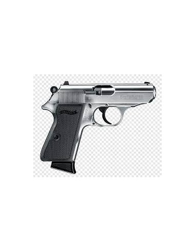 PISTOLET WALTHER PPK/S CAL. 22LR 10 CPS NICKEL