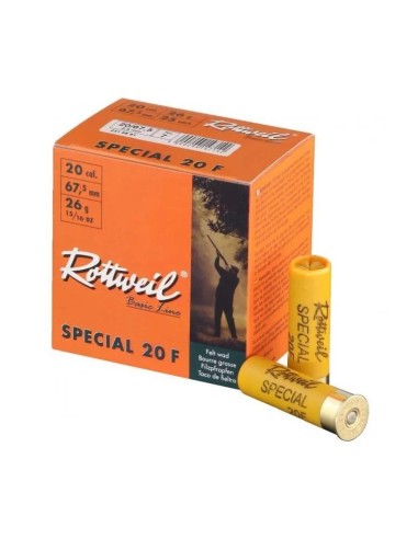 MUNITIONS ROTTWEIL CAL 20/67.5...