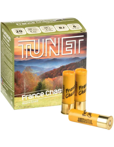 MUNITIONS TUNET FRANCE CHASSE CAL 20/70 N 7 28GR