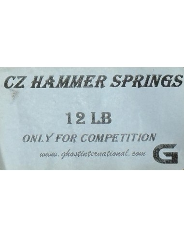 RESSORT DE CHIEN CZ 12 LBS GHOST...