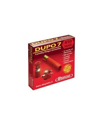 MUNITIONS DUPO 7 CAL: 410MAG BALLE...