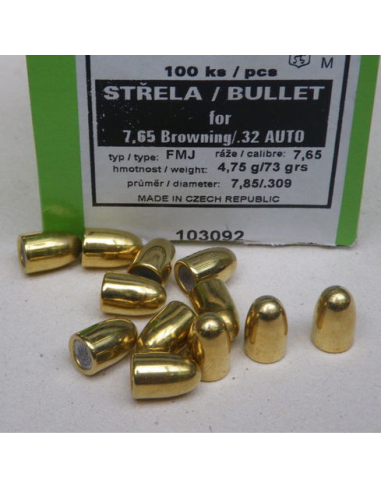 BALLE SELLIER ET BELLOT 32 ACP LE 100